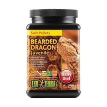Exo Terra Soft Pellets Juvenile Bearded Dragon Food, 250 g  - $456.94 MXN