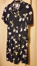 Sag Harbor - Size Small 2 Piece Summer Floral Short Sleeve Skirt Rayon    B11/ - £18.95 GBP