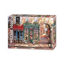 LaModaHome 1000 Piece Palais des Fleurs Cafe Jigsaw Puzzle for Family Friend Gam - £24.99 GBP