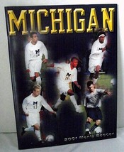 Michigan University UM 2001 Men Soccer Season Wolverines History Alumni Program - £10.24 GBP