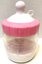 Smooshy Mushy Baby Bottle Disappearing Milk Pink White Clear 6 x 4 inches - £11.46 GBP