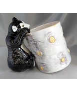 BERGSCHRUND Tipsy Bear Honeycomb Hand Painted Ceramic Coffee Mug (Seattl... - $19.50