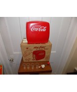 Vintage Toy Coca Cola Plastic Dispenser with Box and 4 Plastic Glasses - $1,733.20 MXN