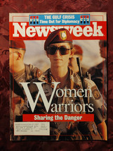 NEWSWEEK September 10 1990 IRAQ Persian Gulf Crisis Women Warriors Ellis Island - £6.82 GBP