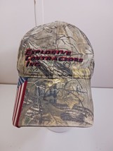 Explosive Contractors Inc. Realtree Camo American Flag Adjustable Cap Hat - $14.84