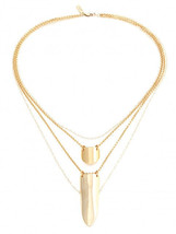Vanessa Mooney Gold Souxie Necklace NEW - $142.56