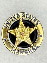 United States Marshal USMS Police Lapel Pin Tie Tac - $11.88