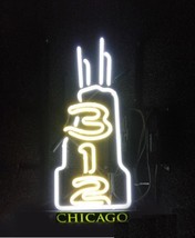 New Goose Island 312 Chicago Beer Handmade Neon Sign 17&quot;x14&quot; - £103.97 GBP