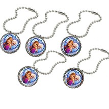 Frozen zipper pull bookbag pull party favors 10 pc birthday supplies favors - £5.80 GBP