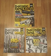 Ballistic Best Gun Magazine Lot Of 3  - £10.89 GBP