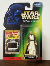 Star Wars Power of the Force Obi-Wan Kenobi Figure Freeze Frame 1997 #69576, MIB - £4.01 GBP