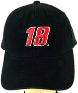 Bobby Labonte Hat Cap 18 INTERSTATE BATTERIES Black NASCAR One Size Clean - £8.69 GBP