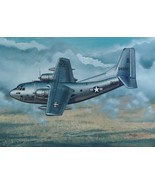 Framed 4&quot; X 6&quot; Print of a Fairchild C-123 &quot;Provider.&quot;  Hang or display o... - £10.08 GBP