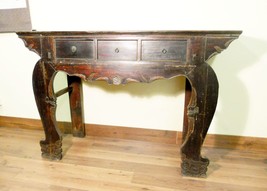 Antique Tall Temple Altar Table (5543), Phoebe Wood, Circa 1800-1949 - £3,677.02 GBP