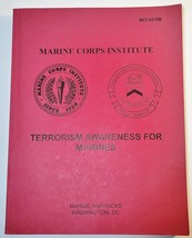 Marine Corps Institute &quot;Terrorism Awareness for Marines&quot;  -  MCI 0210B - £16.99 GBP