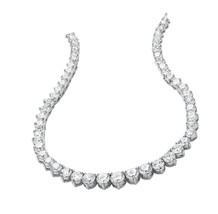 Palm Beach Jewelry Silvertone or Gold-Plated Cubic Zirconia - £317.86 GBP