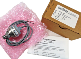 Setra Model 209 P/N 1015PG2M1103 Pressure Transducer, 0-15 PSIG, 24 VDC, 4-20mA - £182.36 GBP