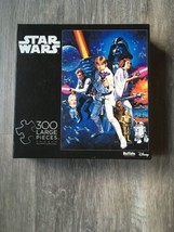Pre Owned  Star Wars Disney Puzzle  300 Large Sized Pieces. Buffalo 92500 - £3.85 GBP