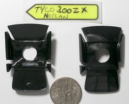 2 Pc. Tyco Ho Slot Car Black Windshields Nissan 300ZX - £3.18 GBP