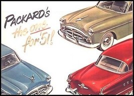 1951 Packard Original Dealer Brochure, Nr MINT 51 - $28.71