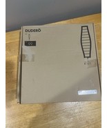 IKEA DUDERO Floor Lamp 15621 Cool Vintage Retro 54” White Silver - $2,556.12 MXN