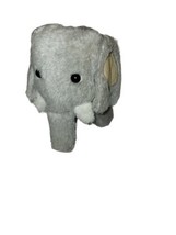 Vintage Animal Fair, Inc Plush Gray Elephant 1978 Stuffed Animal 12&quot; - £10.37 GBP