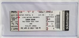 DURAN DURAN - ORIGINAL 2016 UNUSED WHOLE FULL CONCERT TICKET - $15.00