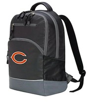 Chicago Bears Backpack by Northwest Roomy 20&quot; Black NFL Bears Logo - £22.86 GBP