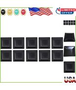 10-Pack Black Plastic Fence Post Caps for 6x6 Nominal Posts - Durable Pr... - $58.52 CAD