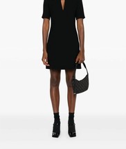 Barbara Bui Jewel Neck Mini Dress Black - $11,326.55 MXN