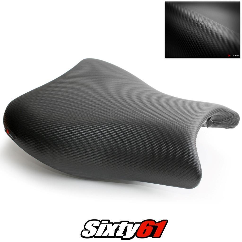 Suzuki Hayabusa Seat Cover GSXR 2008 - 2017 2018 2019 2020 Luimoto Black... - $59.98