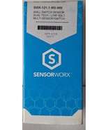 SensorWorx SWX-121-1-MS-WH Wall Switch Sensor - Dual Tech - 1-Pole - Aut... - $93.72 CAD