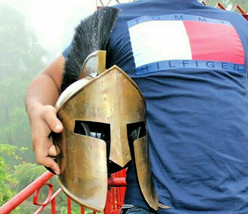300 Movie Spartan King Leonidas Medieval Helmet Greek Roman Halloween day Gift - £66.52 GBP