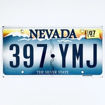 2022 United States Nevada Silver State Passenger License Plate 397-YMJ - $17.53 CAD