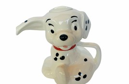 Walt Disney Teapot 101 Dalmatians Lucky Pongo Cruella Tea Pot Creamer vtg puppy - $173.25