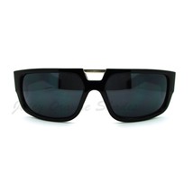 Para Hombre de Diseño Gafas de Sol Moda Parte Superior Plana Rectangular Cruzado - £8.74 GBP