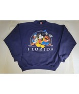 Mickey Unlimited Sweatshirt Florida Mickey Goofy Donald Duck Size XL USA... - £13.93 GBP