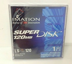 Brand New Sealed- Imation Superdisk 120MB USB PC LS 120 Drive, -  iMac -... - $12.69