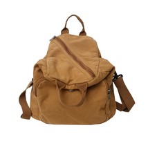 Ladies Canvas Laptop College Student Backpack Girl Vintage School Bag Cool Women - £64.73 GBP