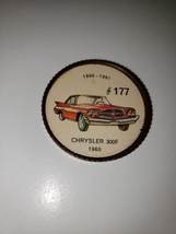 Jello Car Coins - #177 of 200 - The Chrysler 300F (1960) - £11.97 GBP