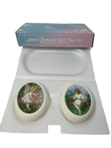 Vintage Avon Enchanted Land Soap Set New in Box Fairy Flower Garden Fancy Guest - £7.04 GBP