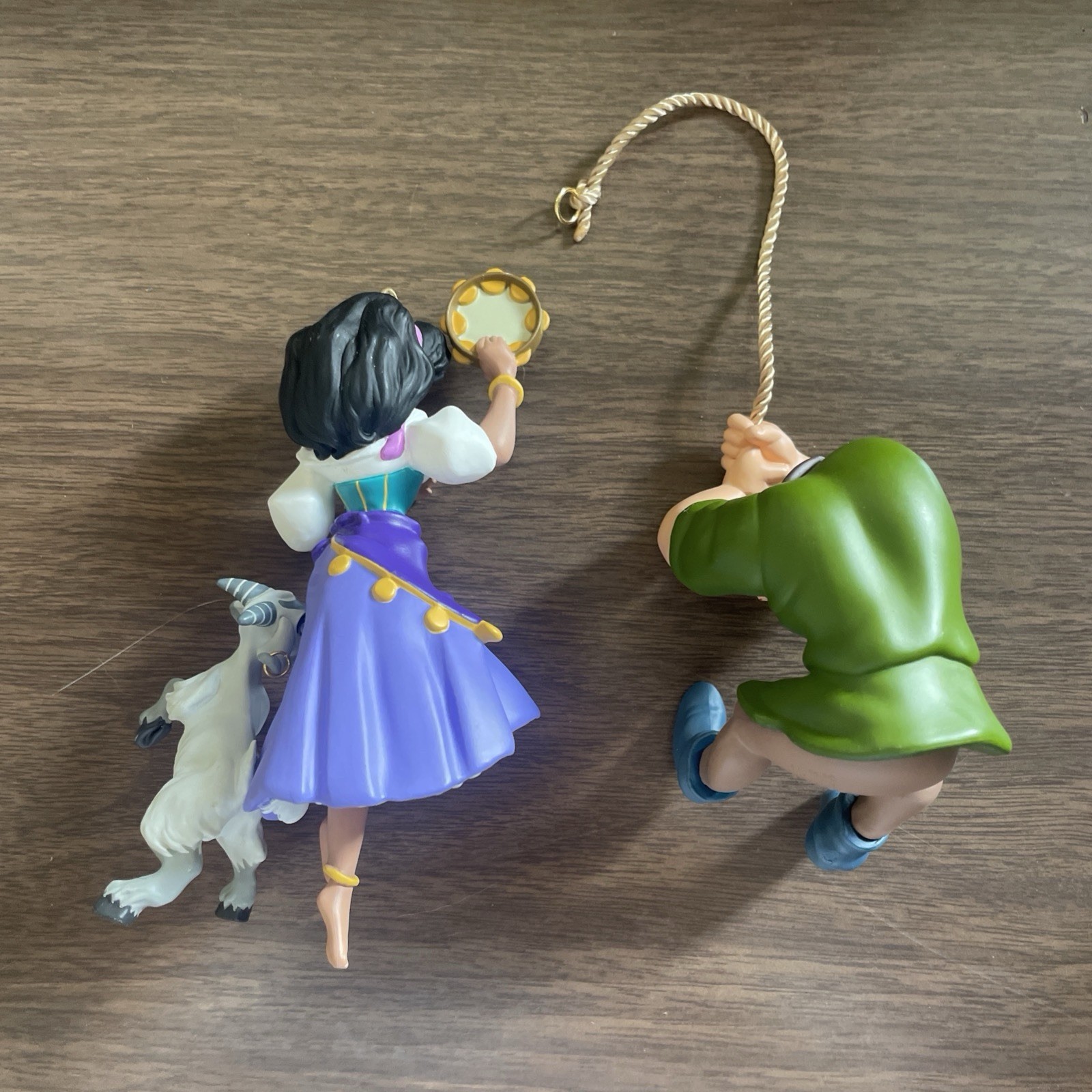 Hunchback Notre Dame Lot Of 2 Hallmark Keepsake Ornaments  Esmeralda Quasimodo Item image 4