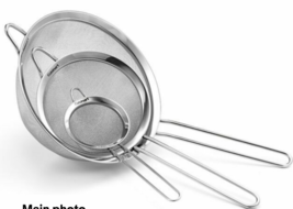 Cuisinart CTG-00-3MS Fine Mesh Strainers - Stainless Steel (Set of 3) - £19.68 GBP