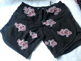 Vinti Andrews Stitched Clown Fish Shorts Size XS - £11.36 GBP