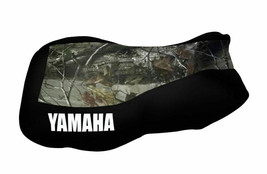 Yamaha Kodiak 400 450 Seat Cover 2000 &amp; Up Camo Top Black Sides Yamaha L... - $45.99