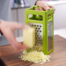 Foldable Slicer Advanced Professional Steel Cheese Box Grater For Kitchen Gadget - £11.70 GBP