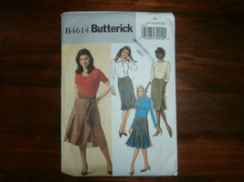 Butterick 4614 Size 16-22 Misses&#39; Skirts Sash Easy - $12.86