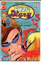 Love Diary #83 1972-Charlton-Susan Dey-pin-up-spicy poses-masked romance-VG+ - $47.53