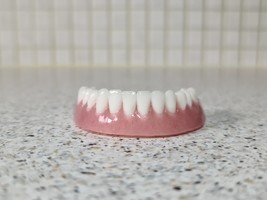 Full Lower Denture/False Teeth,Ultra White Teeth,Brand new. - $80.00