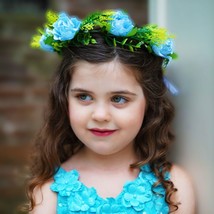Arcadian Floret Wreath - Blue - $6.99